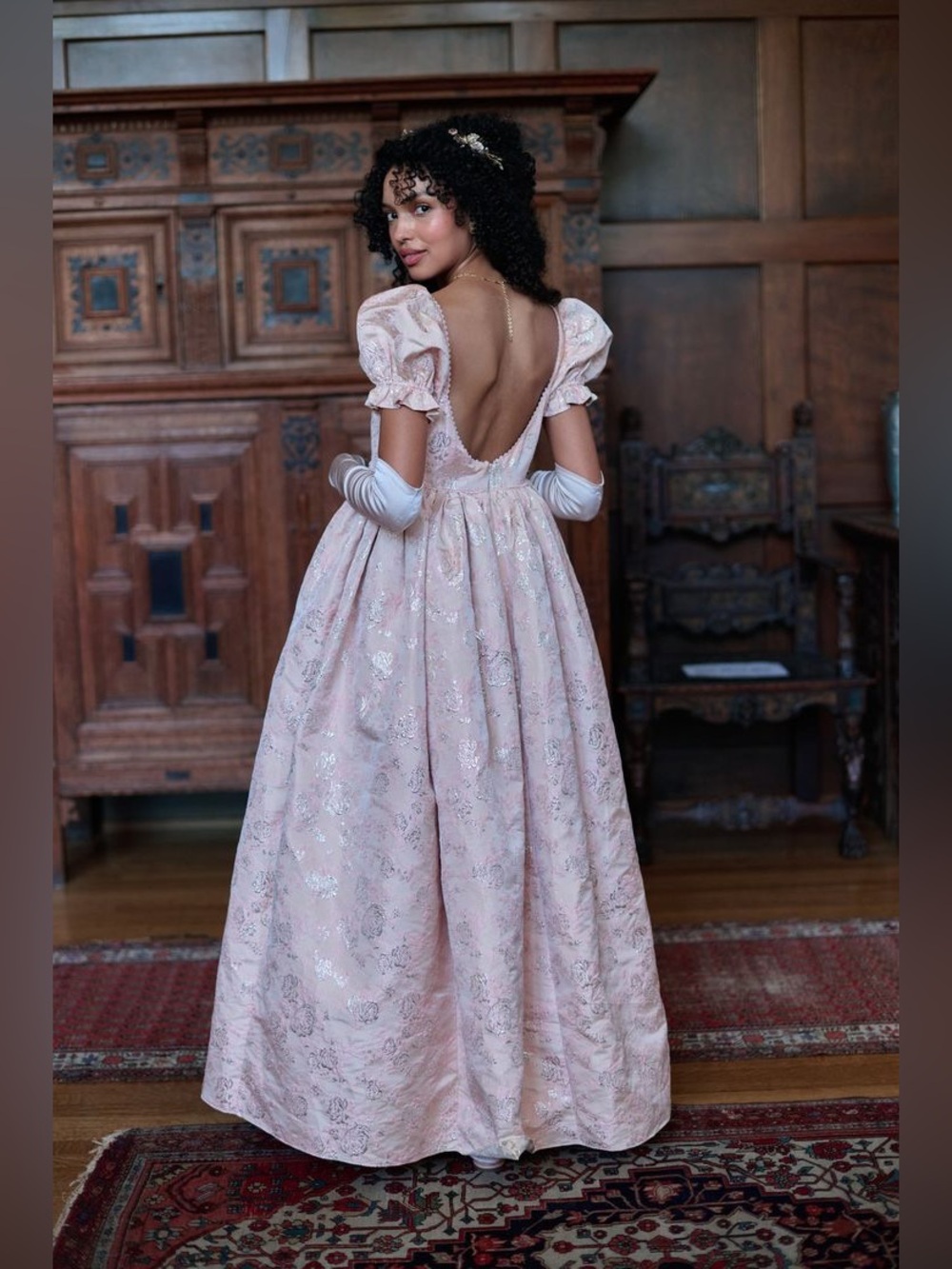 Selkie x Bridgerton Edwina Love Story Dress XS - Picture 5 of 8
